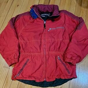 Obermeyer Women's Retro Style Thermolite RED Snow Ski Jacket